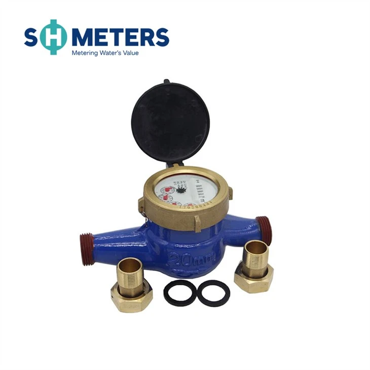 Cold Type Dry Dial Horizontal Multi Jet Water Meter