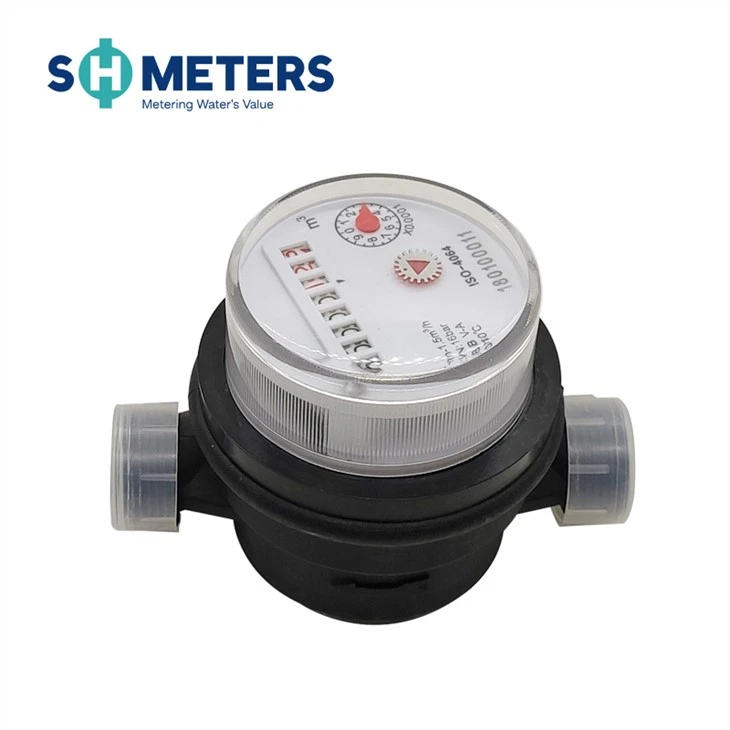 DN15mm Cold Plastic Single Jet Water Meter