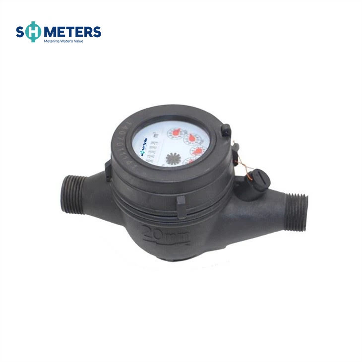 Plastic Multi-Jet Vane Wheel Dry-Dial Cold (hot) Water Meter For Portable Water Plastic Multi-Jet Vane Wheel Dry-Dial Cold (hot) Water Meter For Portable Water