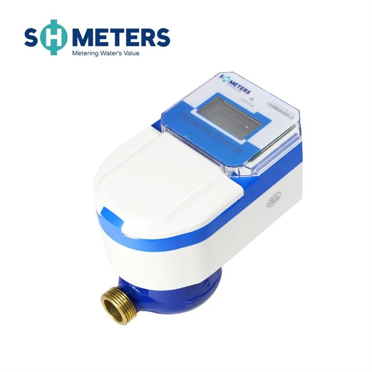 Brass Body R100 IC Card Smart Water Meter For Residential Brass Body R100 IC Card Smart Water Meter For Residential