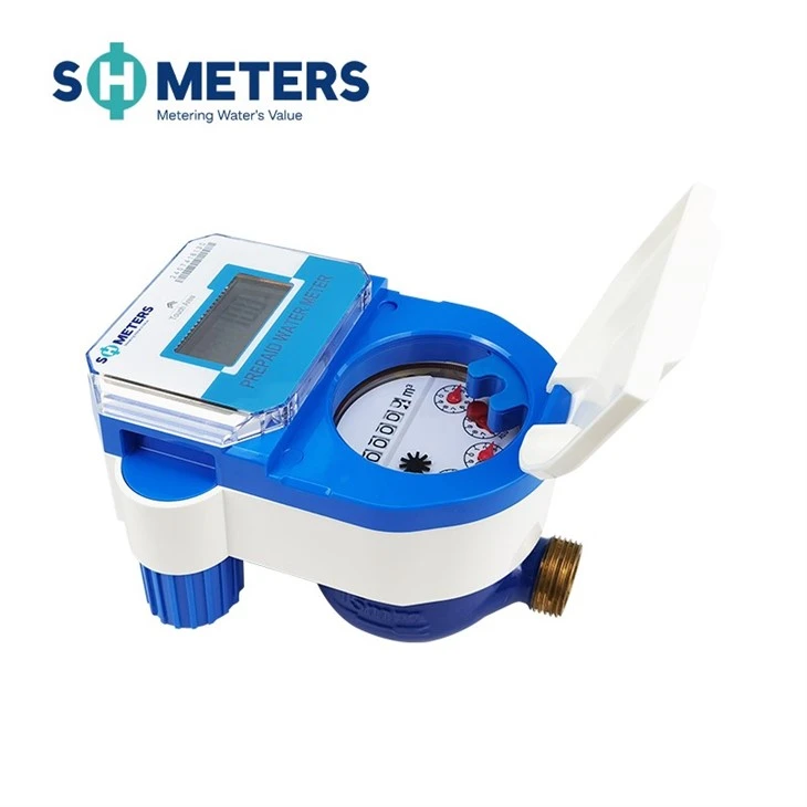 Brass Body R100 IC Card Smart Water Meter For Residential Brass Body R100 IC Card Smart Water Meter For Residential