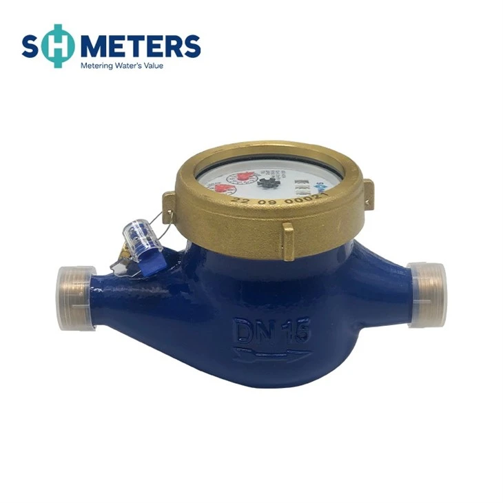 Multi Jet Water Meter Brass Body R160 factory Multi Jet Water Meter Brass Body R160 factory