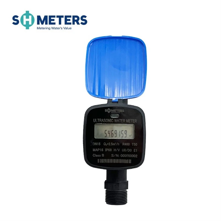 Remote Reading Water Meter R400 Ultrasonic Water Meter With Battery
